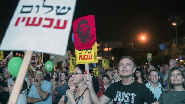 مظاهرات حاشدة في تل أبيب تطالب بتحقيق السلام - سبوتنيك عربي