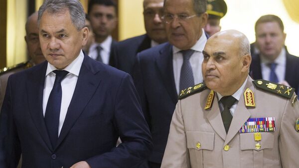 لقاء وزراء خارجية ودفاع روسيا ومصر في القاهرة - سبوتنيك عربي