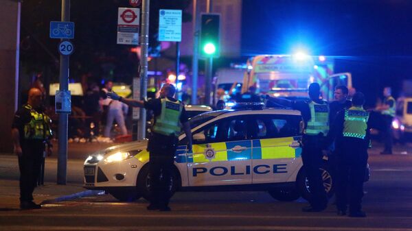 الشرطة البريطانية في موقع الهجوم في لندن - سبوتنيك عربي
