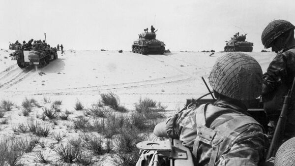 قوات الجيش المصري في صحراء سيناء، 5 يونيو/ حزيران 1967 - سبوتنيك عربي