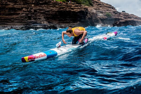 الرياضية جوردان ميرسير خلال بطولة العالم في هاواي، 2016 - سبوتنيك عربي