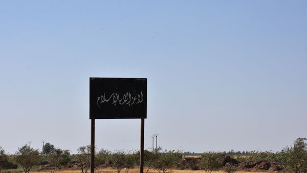 سبوتنيك توثق سيطرة الجيش السوري والقوات الرديفة على عمق 40 كم من ريف الرقة الجنوبي الغربي ريف الرقة، سوريا - سبوتنيك عربي