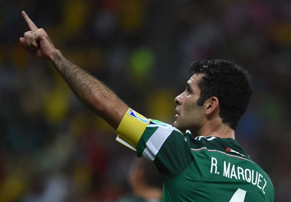 لاعب كرة القدم المكسيكي رافاييل ماركيز، يلعب في نادي أطلس المكسيكي - سبوتنيك عربي