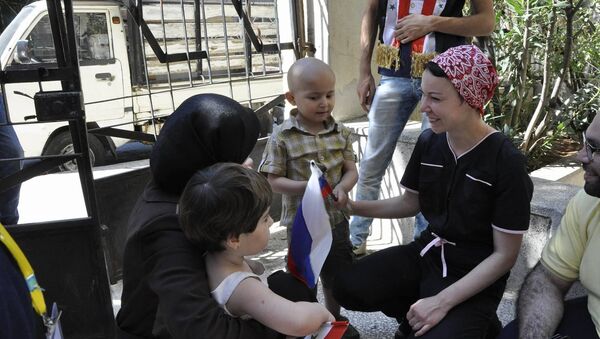 صندوق روسي يتبرع بأدوية لأطفال مرضى السرطان في سوريا - سبوتنيك عربي
