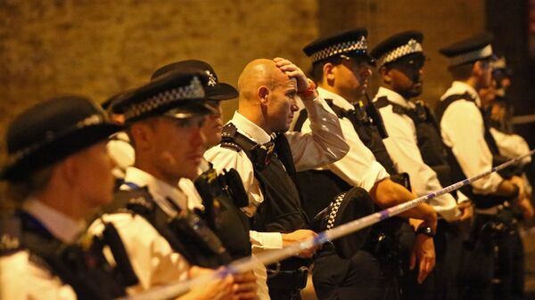 الشرطة البريطانية في موقع الحدث - سبوتنيك عربي