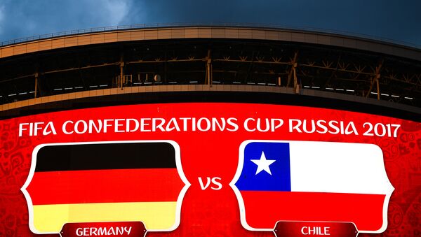 مباراة تشيلي و ألمانيا في كأس القارات 2017 - سبوتنيك عربي