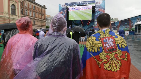 جماهير كأس القارات في روسيا - سبوتنيك عربي