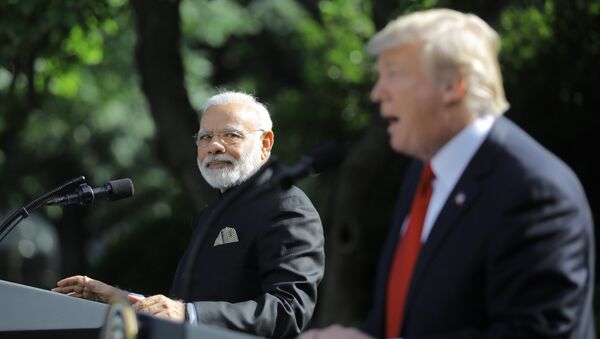 ترامب والرئيس الهندي - سبوتنيك عربي