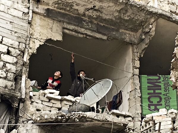 سكان حلب يعودون إلى بيوتهم المدمرة - سبوتنيك عربي