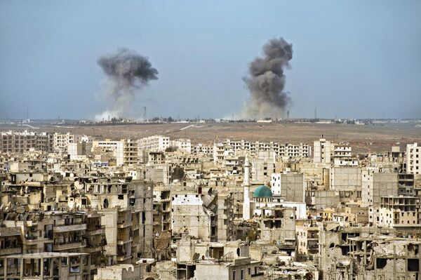 الأحياء المدمرة في مدينة حلب السورية - سبوتنيك عربي