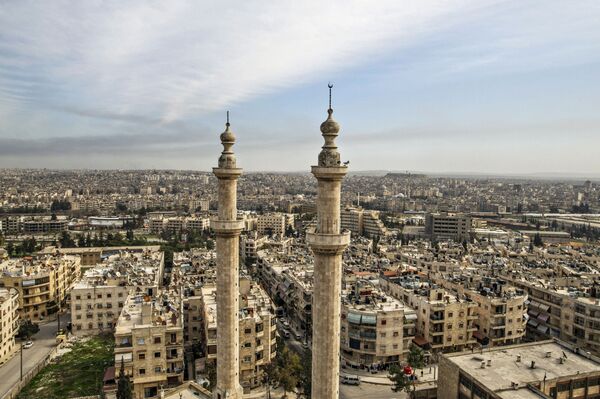 مشهد لمدينة حلب السورية - سبوتنيك عربي