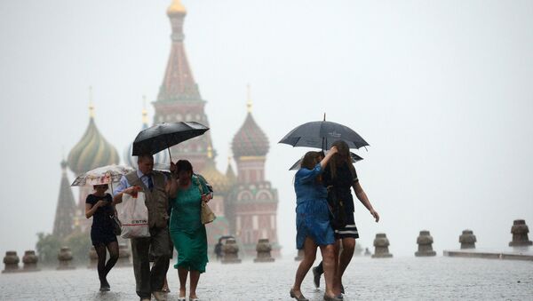 أمطار موسكو - سبوتنيك عربي