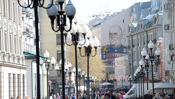 شارع أربات في العاصمة الروسية موسكو - سبوتنيك عربي