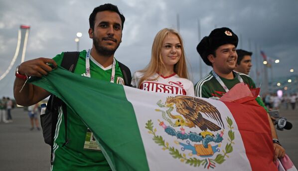 كأس القارات 2017 - مباراة المكسيك ضد ألمانيا - سبوتنيك عربي