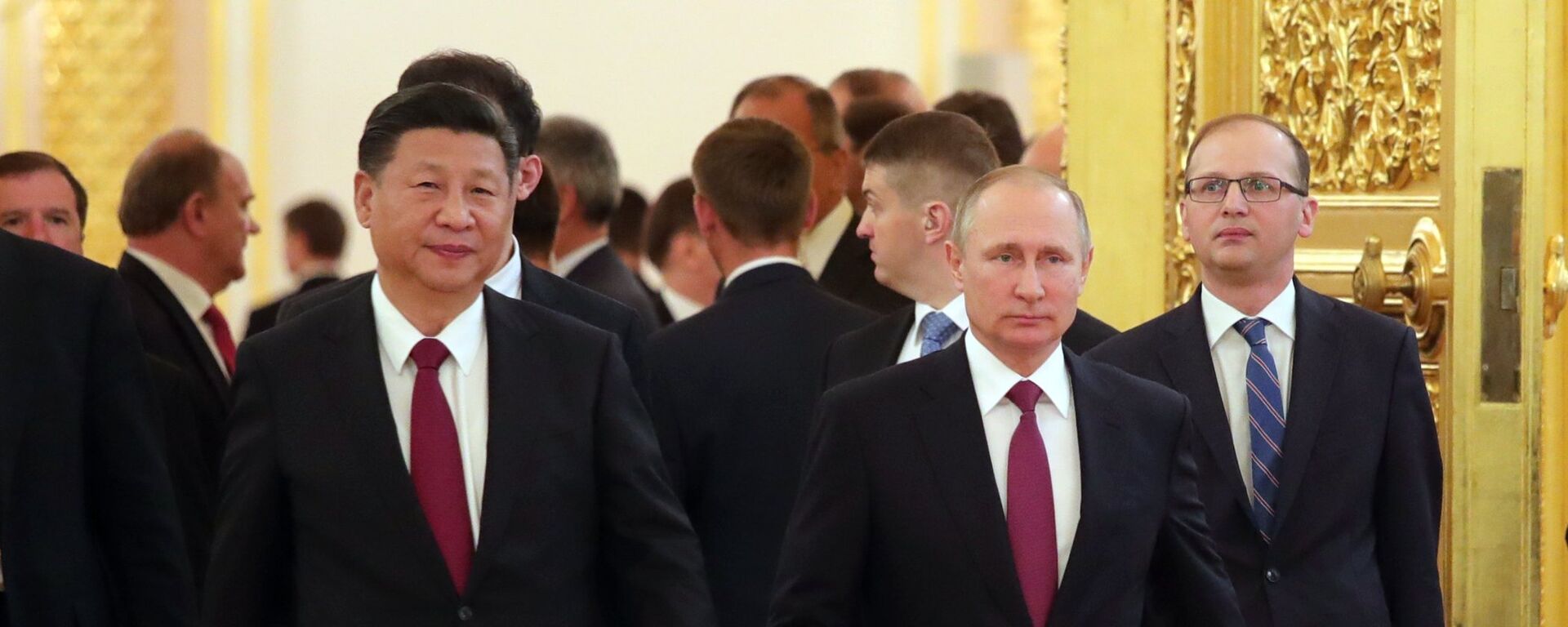 لقاء الرئيس الروسي فلاديمير بوتين ونظيره الصيني في موسكو (4 يوليو 2017) - سبوتنيك عربي, 1920, 24.05.2023