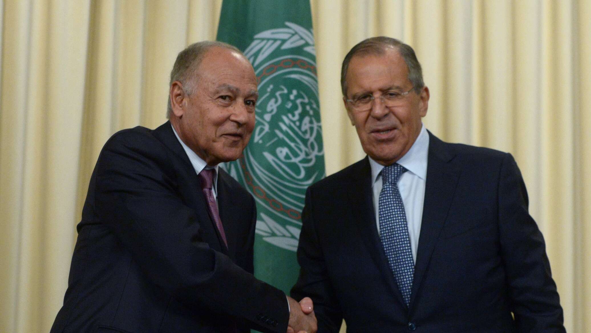 لافروف: روسيا مستعدة للتعاون مع جامعة الدول العربية لفض النزاع بين إسرائيل وفلسطين