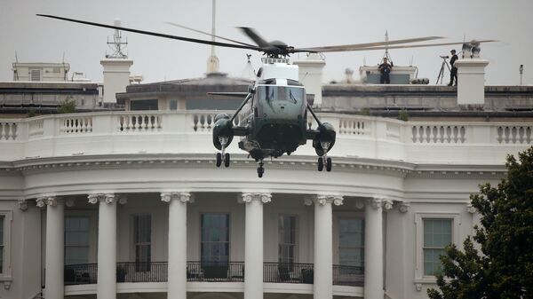 طائرة تحمل الرئيس الأمريكي من البيت الأبيض - سبوتنيك عربي