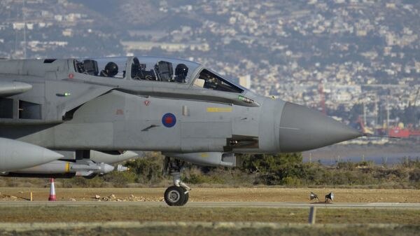 طائرة حربية بريطانيا في قبرص - سبوتنيك عربي