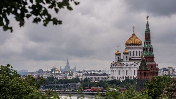 موسكو - مشهد يطل على الكرملين وكتدرائية المسيح المخلص - سبوتنيك عربي