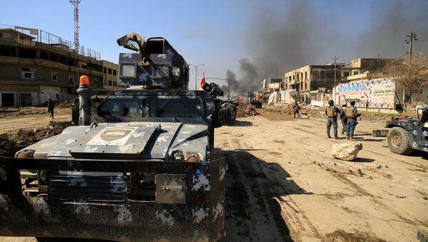 عربات مدرعة عسكرية للشرطة الاتحادية العراقية - سبوتنيك عربي