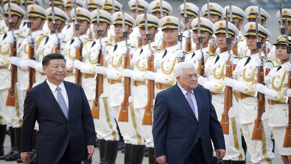 الرئيس الفلسطيني ونظيره الصيني - سبوتنيك عربي