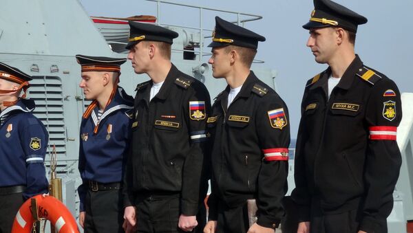 البحرية الروسية تحتفل في طرطوس والغواصة - سبوتنيك عربي