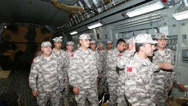 عسكريين أتراك يصلون قطر - سبوتنيك عربي