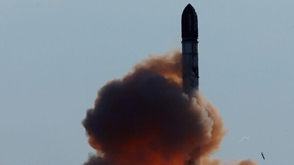 إطلاق صاروخ فويفودا - سبوتنيك عربي