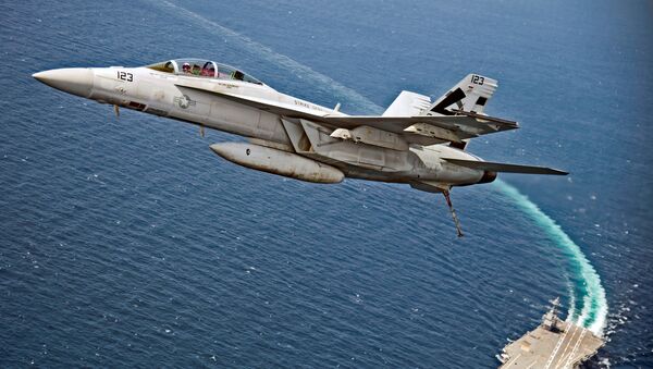 المقاتلة الهجومية سوبر هورنيت (F/A-18F Super Hornet) - سبوتنيك عربي