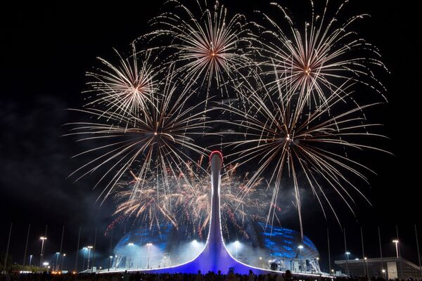 مرحلة التأهل لبطولة العالم للألعاب النارية في الحديقة الأولمبية في سوتشي، روسيا - سبوتنيك عربي