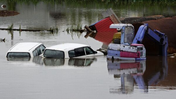 فيضانات في أوسورييسك، روسيا - سبوتنيك عربي