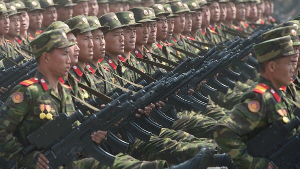 عرض عسكري للجيش الكوري الشمالي - سبوتنيك عربي