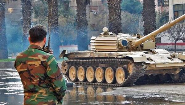 دبابة تي-72أم1 السورية - سبوتنيك عربي