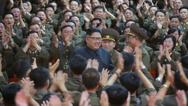 قائد كوريا الشمالية، كيم جونغ أون، يقوم بتفتيش قيادة القوة الاستراتيجية للجيش الشعبي الكوري في مكان مجهول في كوريا الشمالية - سبوتنيك عربي