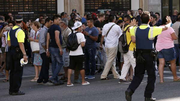 الهجوم الإرهابي في برشلونة - سبوتنيك عربي