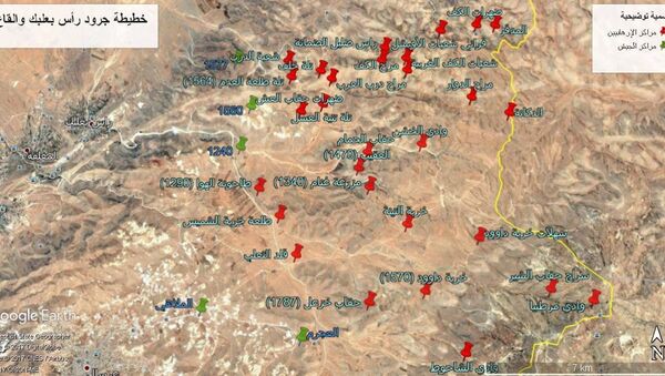 خريطة للجيش اللبناني - سبوتنيك عربي