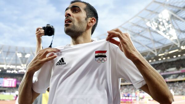 الرياضي السوري مجد الدين غزال - سبوتنيك عربي