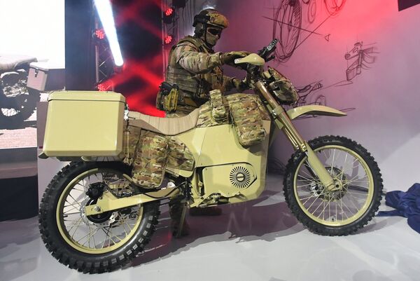 دراجة نارية عسكرية - سبوتنيك عربي