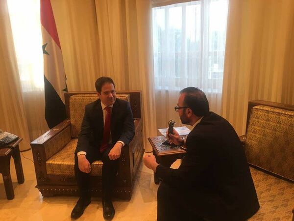 وزير السياحة السوري المهندس بشر يازجي وزير السياحة السوري المهندس بشر يازجي - سبوتنيك عربي