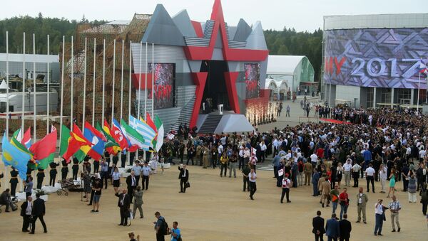 افتتاح المعرض الدولي لمنتدى أرميا-2017 في كوبينكا بضواحي موسكو - سبوتنيك عربي