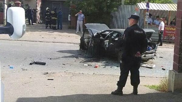 مكان الحادث في مدينة أوفا الروسية - سبوتنيك عربي