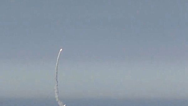 إطلاق صاروخ كاليبر من غواصة سيفيرودفينسك - سبوتنيك عربي
