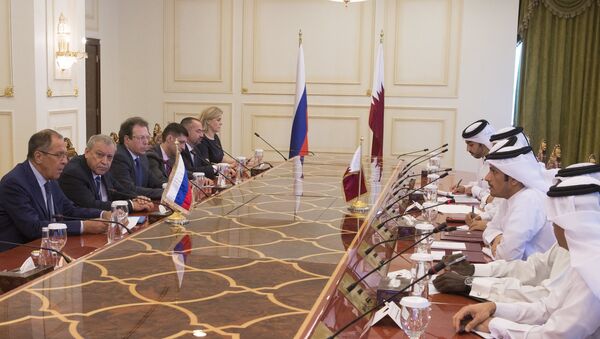 مباحثات وزير الخارجية سيرغي لافروف في قطر - سبوتنيك عربي