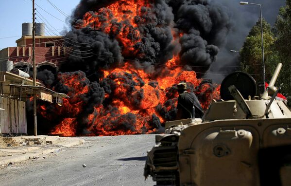 معركة تحرير تلعفر، العراق 26 أغسطس/ آب 2017 - سبوتنيك عربي