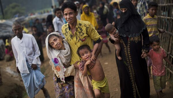 أزمة الروهينغتا - اللاجئون، ميانمار، المسلمون، بنغلادش، 5 سبتمبر/ أيلول 2017 - سبوتنيك عربي