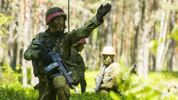 الناتو ينفذ تمرينا عسكريا في ليتوانيا - سبوتنيك عربي