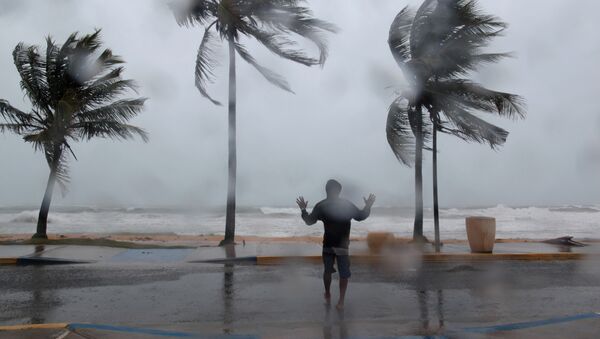 إعصار إيرما في بورتو ريكو، 6  سبتمبر/ أيلول 2017 - سبوتنيك عربي