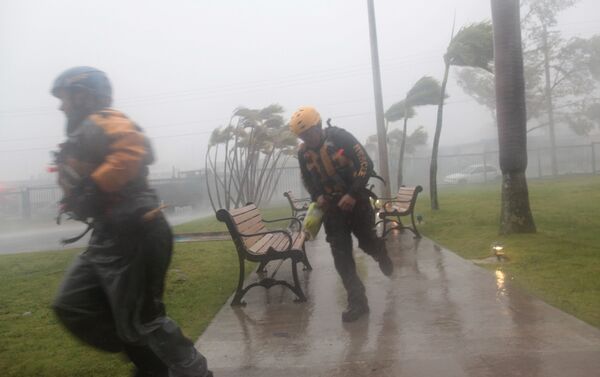 إعصار إيرما في بويرتو ريكو، 6  سبتمبر/ أيلول 2017 - سبوتنيك عربي