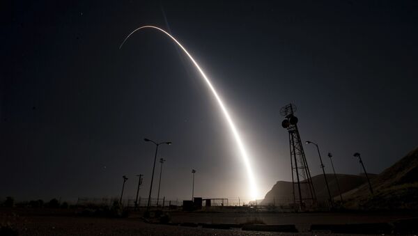 إطلاق صاروخ عابر للقارات ميلينيوم 3 الأمريكي - سبوتنيك عربي