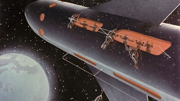 مركبة فضائية (لوحة مرسومة) - سبوتنيك عربي